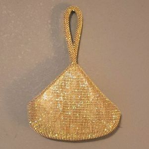 Blush pochette/clutch rhinestone